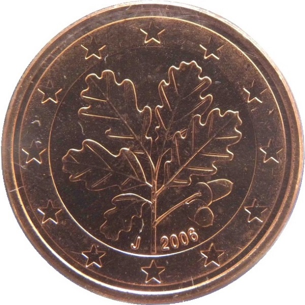 Германия 5 Евро цент