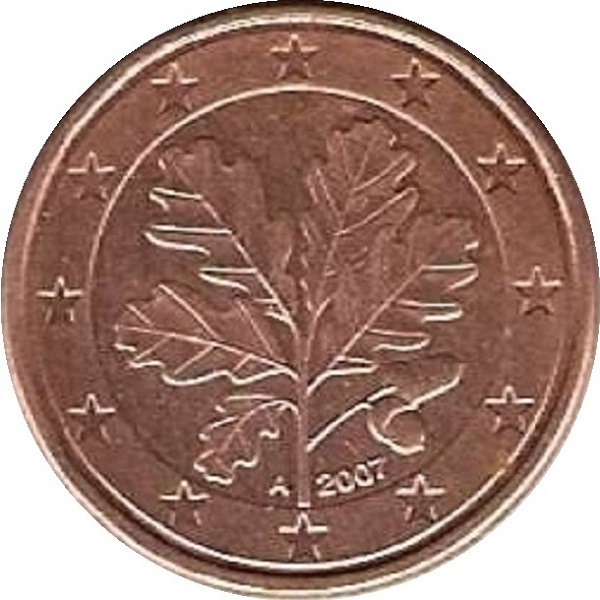 Германия 1 Евро цент