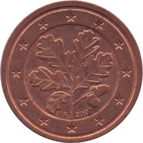 Германия 1 Евро цент