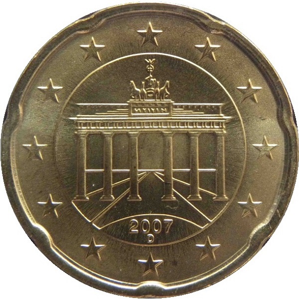 Германия 20 Евро цент