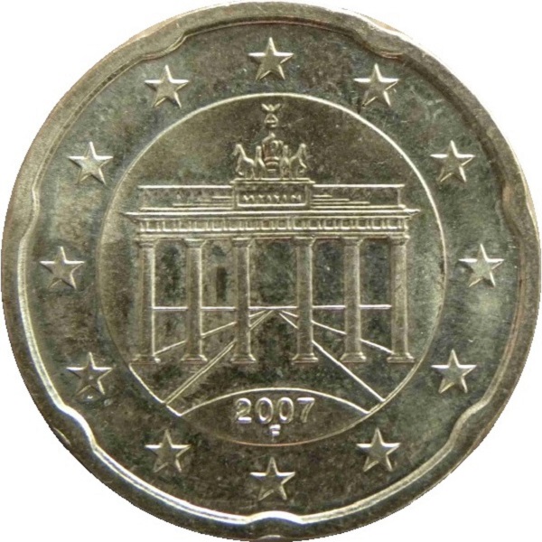 Германия 20 Евро цент