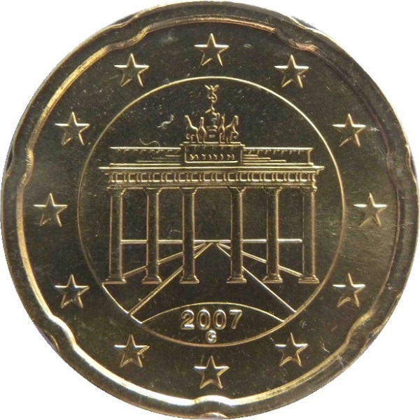 Германия 20 Евро цент