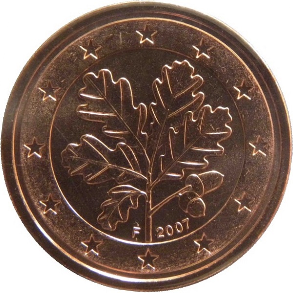 Германия 2 Евро цент