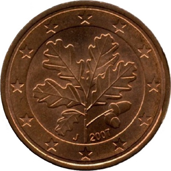 Германия 2 Евро цент