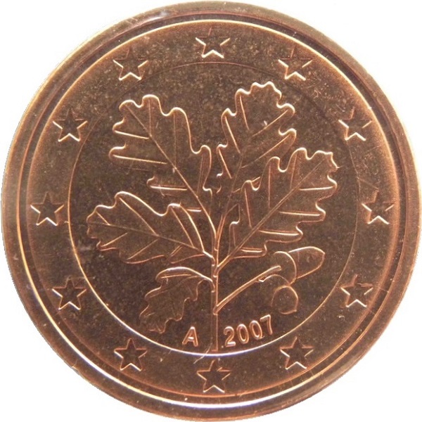 Германия 5 Евро цент