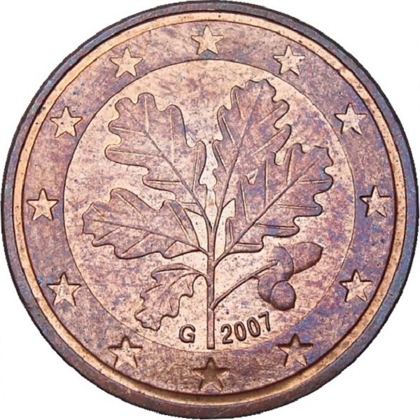 Германия 5 Евро цент