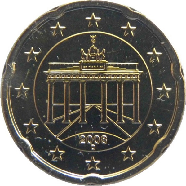 Германия 20 Евро цент