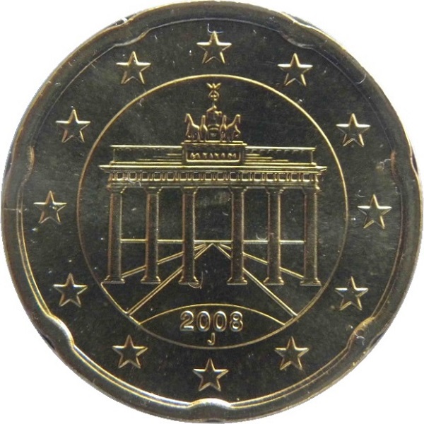 Германия 20 Евро цент