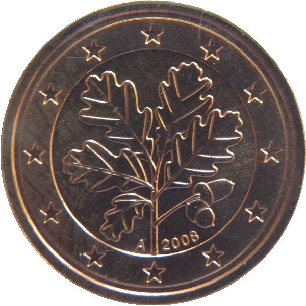 Германия 2 Евро цент