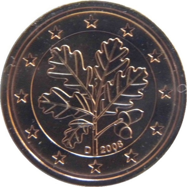 Германия 1 Евро цент