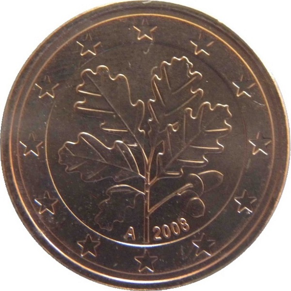 Германия 5 Евро цент