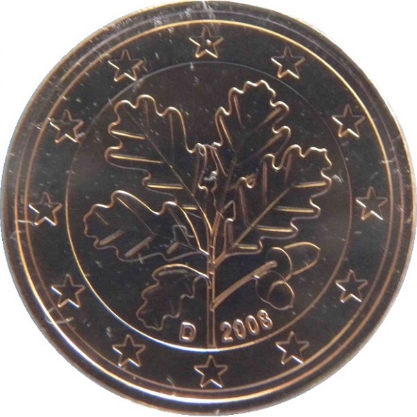 Германия 5 Евро цент