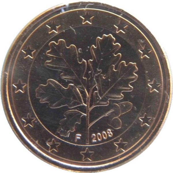 Германия 5 Евро цент