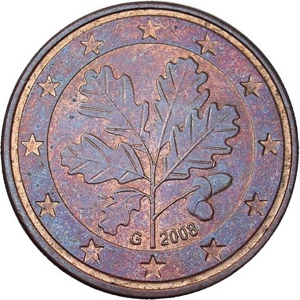 Германия 5 Евро цент