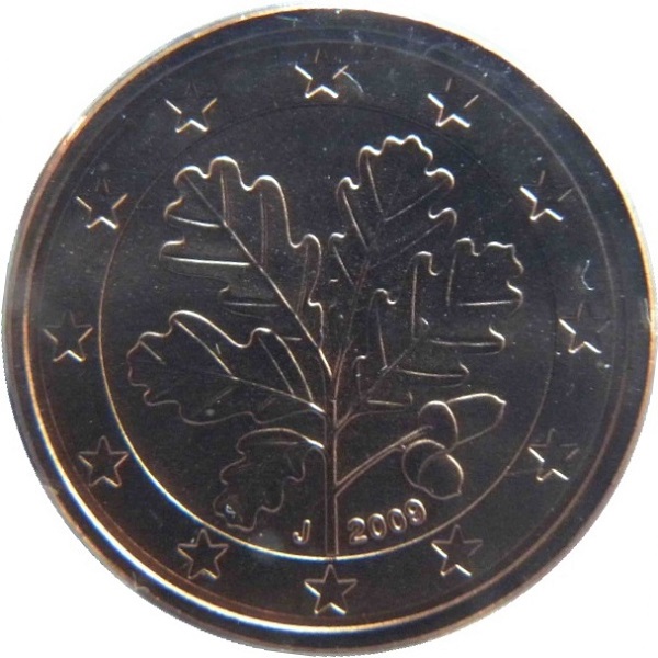 Германия 1 Евро цент