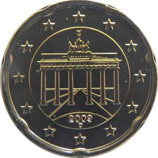 Германия 20 Евро цент