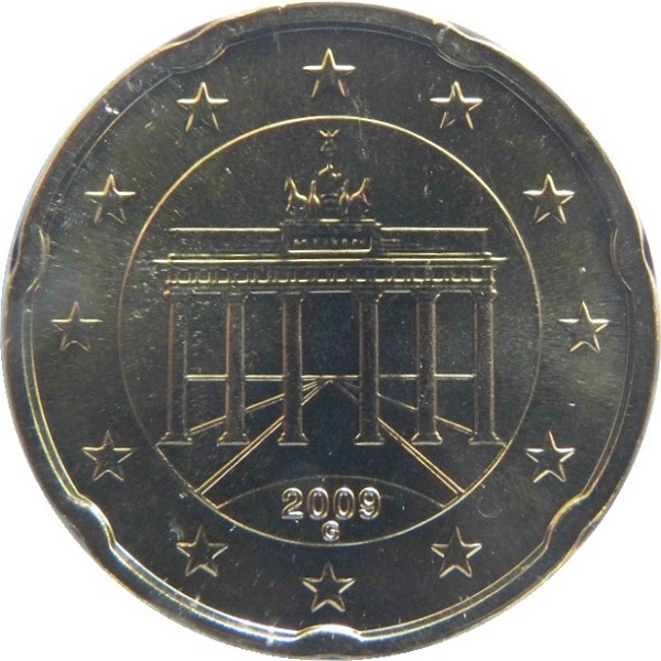 Германия 20 Евро цент