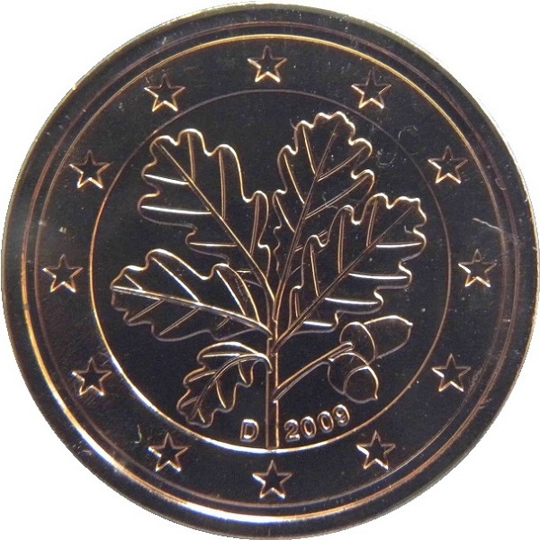 Германия 1 Евро цент