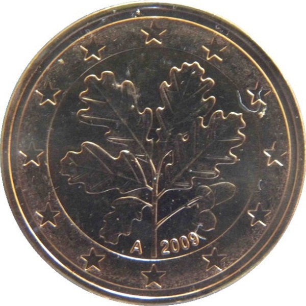 Германия 5 Евро цент