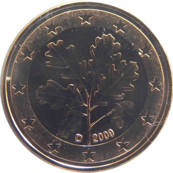 Германия 5 Евро цент