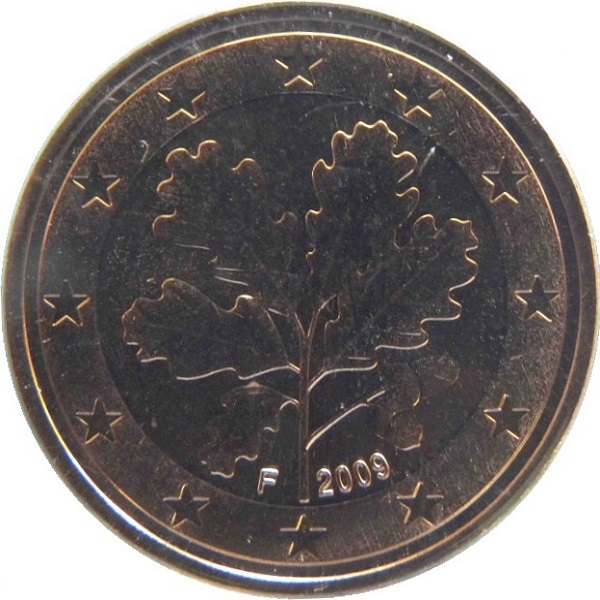 Германия 5 Евро цент