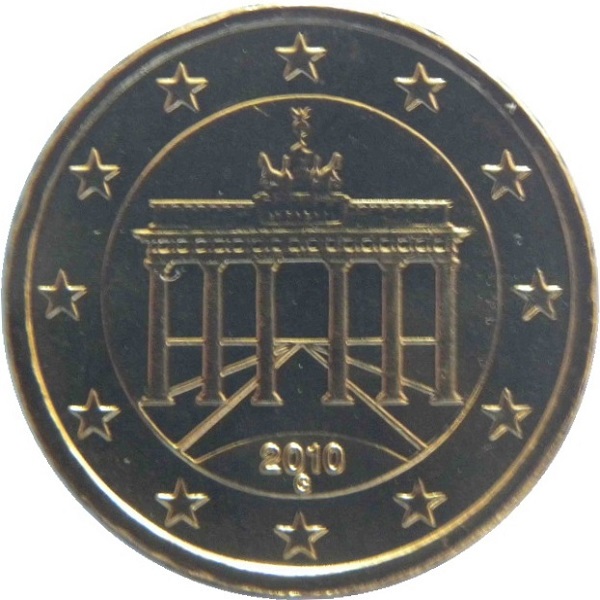Германия 10 Евро цент