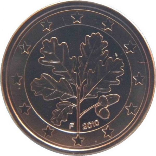 Германия 1 Евро цент