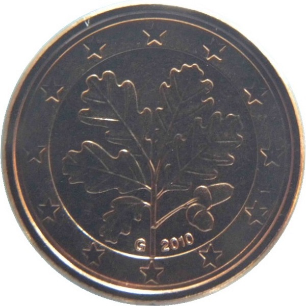 Германия 1 Евро цент