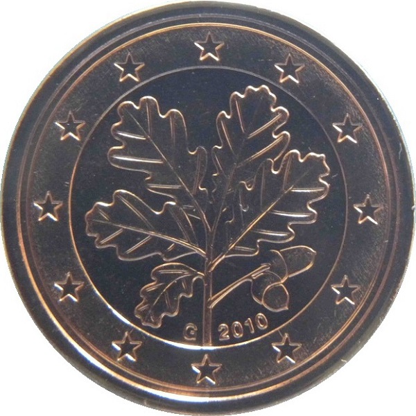 Германия 2 Евро цент