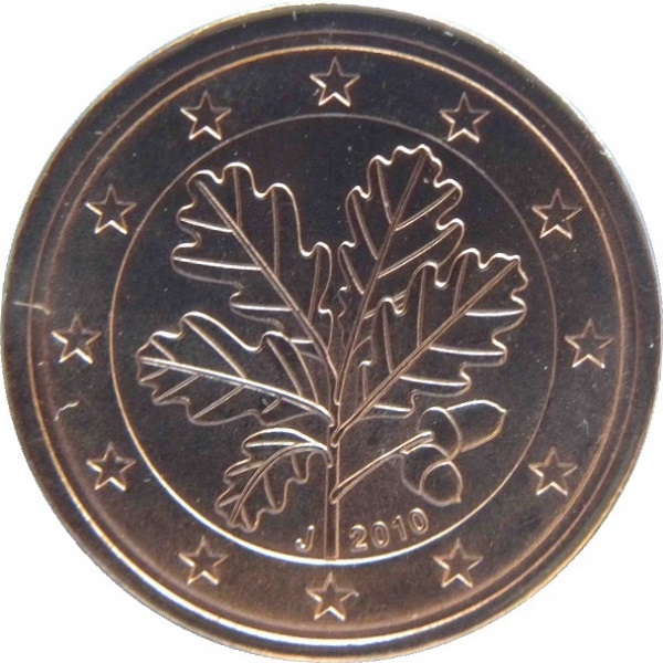 Германия 2 Евро цент