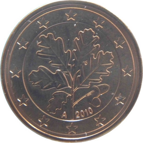 Германия 5 Евро цент