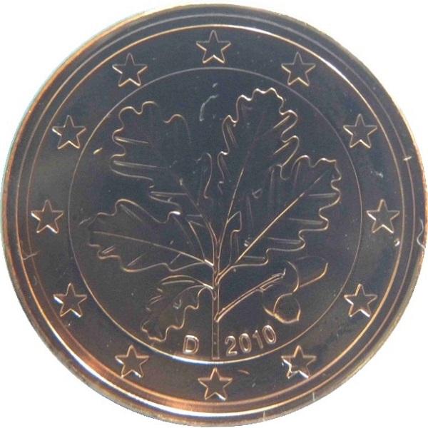 Германия 5 Евро цент