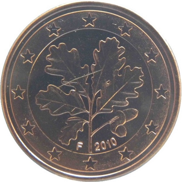 Германия 5 Евро цент