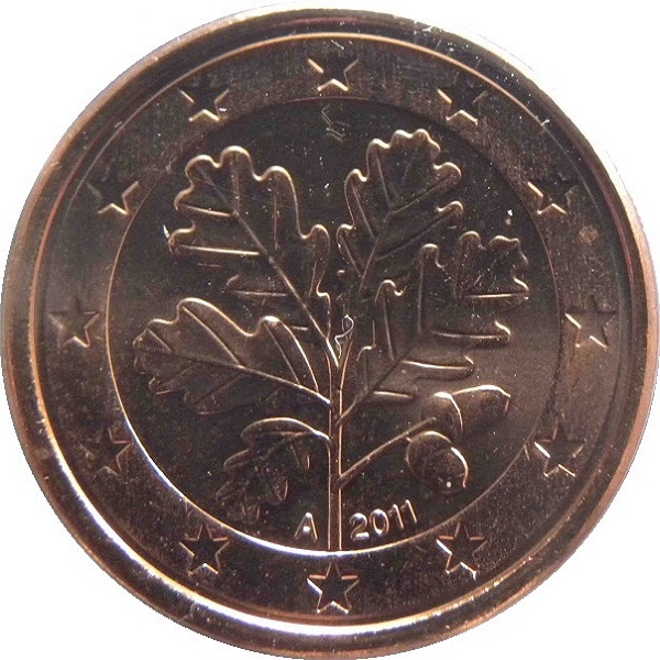 Германия 1 Евро цент