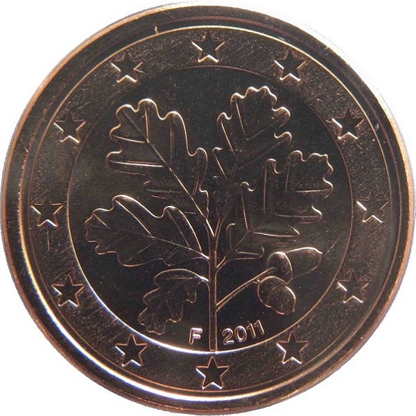 Германия 1 Евро цент