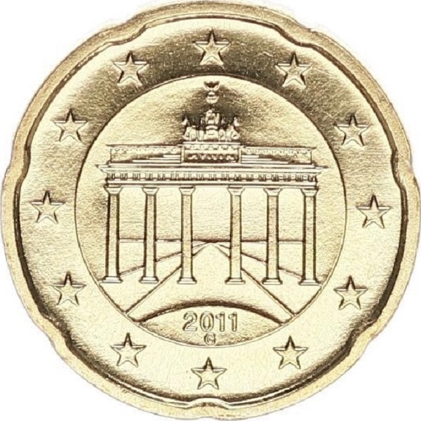 Германия 20 Евро цент
