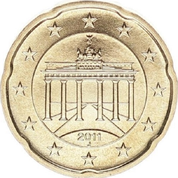 Германия 20 Евро цент
