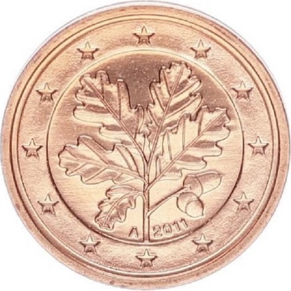 Германия 2 Евро цент