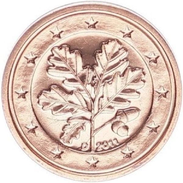 Германия 1 Евро цент