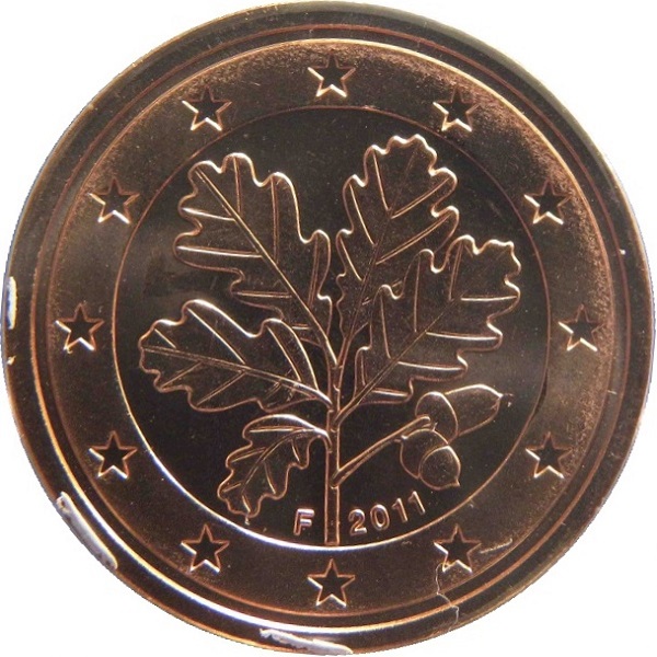 Германия 2 Евро цент