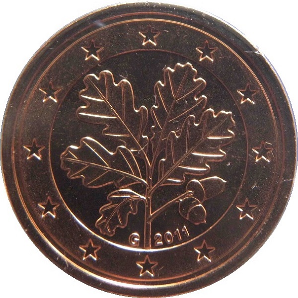 Германия 2 Евро цент