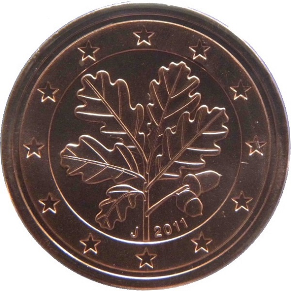 Германия 2 Евро цент