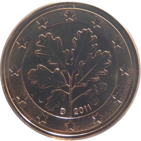 Германия 5 Евро цент