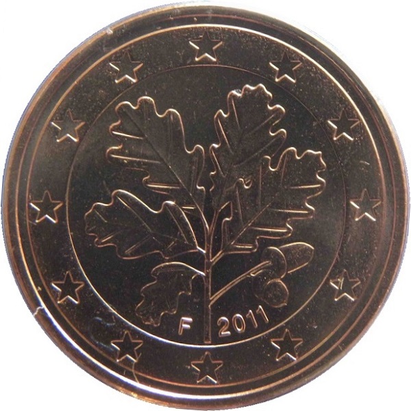 Германия 5 Евро цент