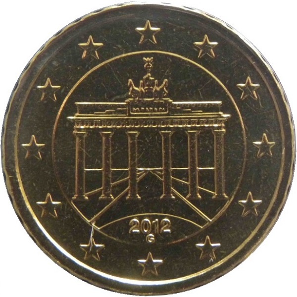 Германия 10 Евро цент