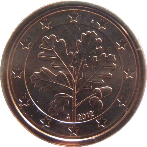 Германия 1 Евро цент