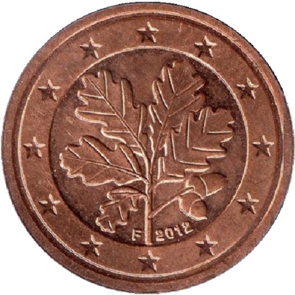 Германия 1 Евро цент