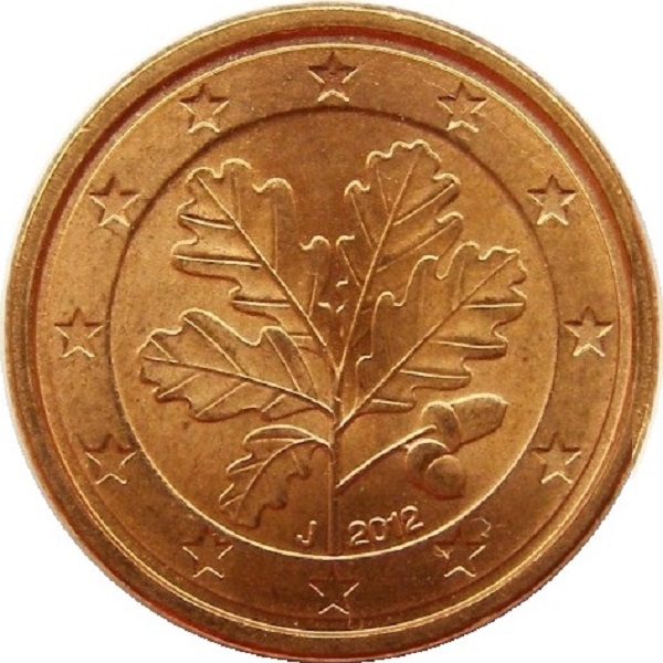 Германия 1 Евро цент