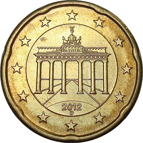 Германия 20 Евро цент