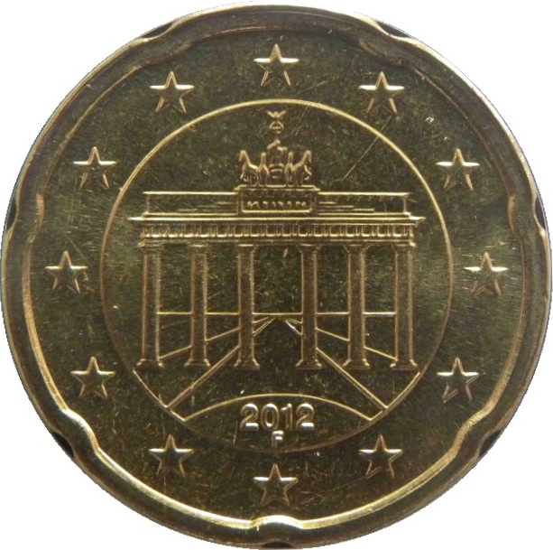 Германия 20 Евро цент